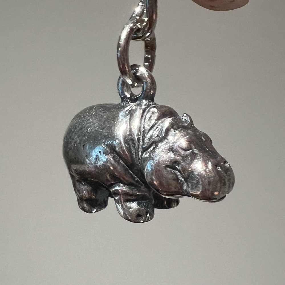 RARE AND RETIRED James Avery Hippo Charm